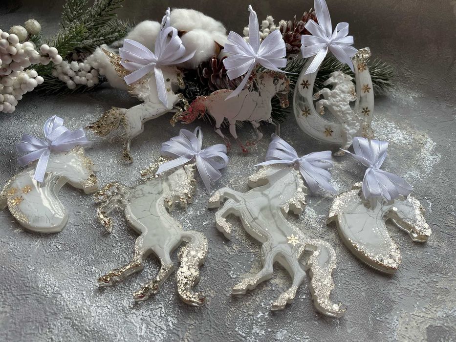 Елочные игрушки ручной работы