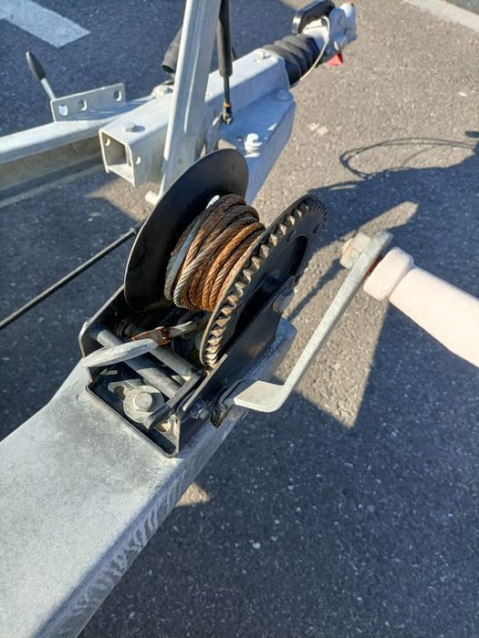 Troliu manual Vinci capacitate 1600 kg 3500 lbs,cablu 10m,diametru 6mm