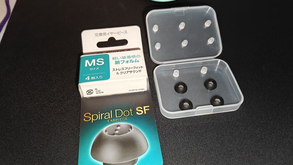 Dupuri pentru căști JVC Spiral Dot EP-FX11 (eartips)