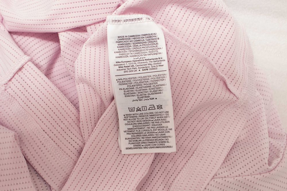 Nike оригинална дамска тениска бледо лилава loose fit S