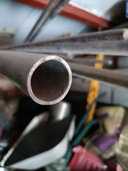 Труба из нержавеющей стали б/у.