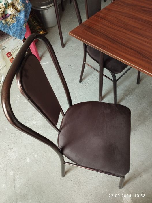 4 комплект стол стулья