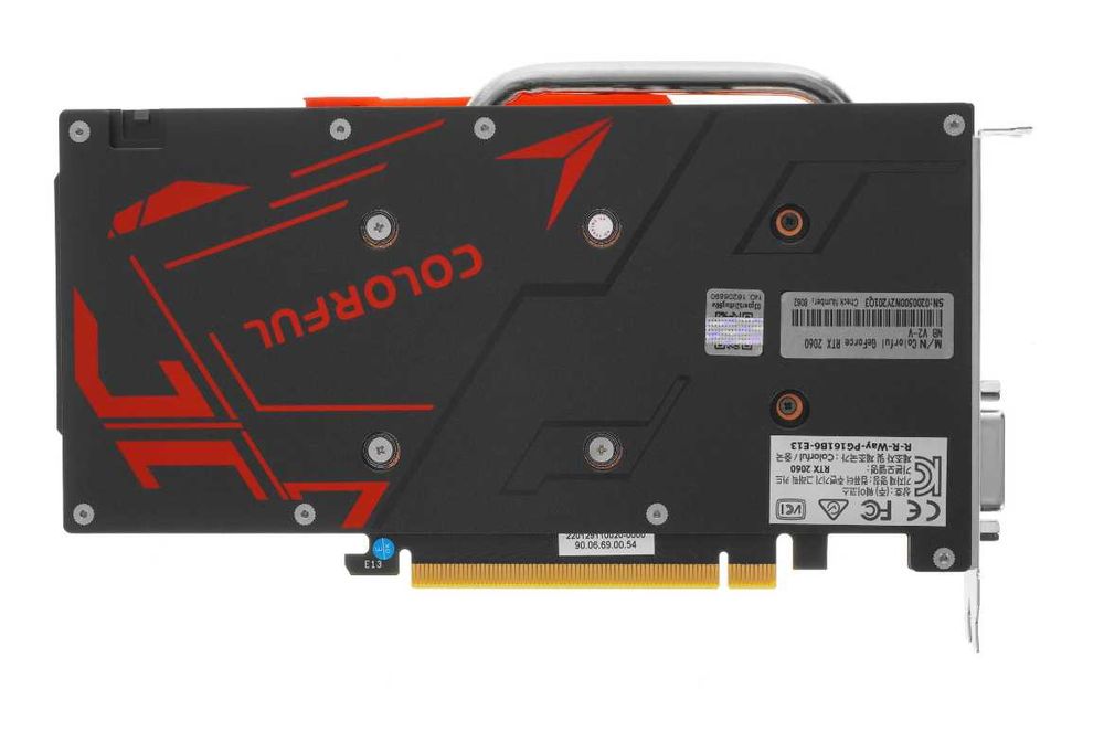 Видеокарта GeForce RTX 2060 Colorful 6 ГБ