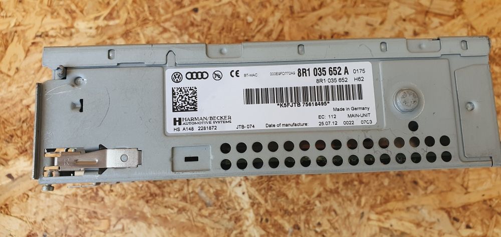 Unitate multimedia MMI Audi A4 B8 / A5 / Q5 8R1035652A / 8T2035652G