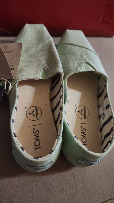 Дамски еспадрили, платненки TOMS