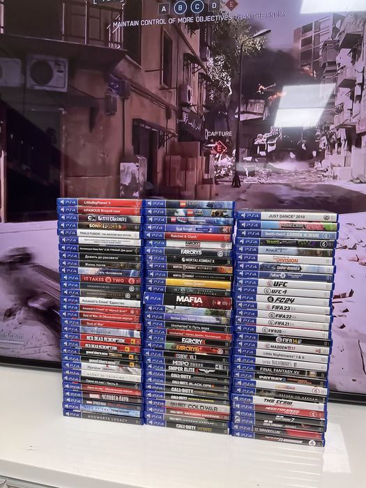 Диски PS4от 2000 тг — выгодно и быстро