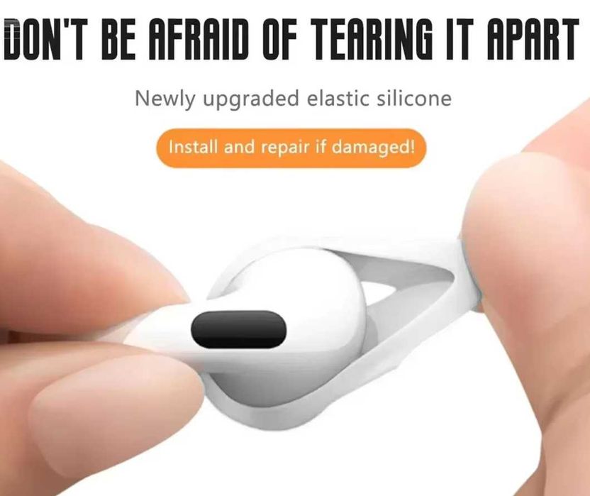 Новые силиконовые амбушюры насадки для Airpods 4, 3 цвета, 2 варианта