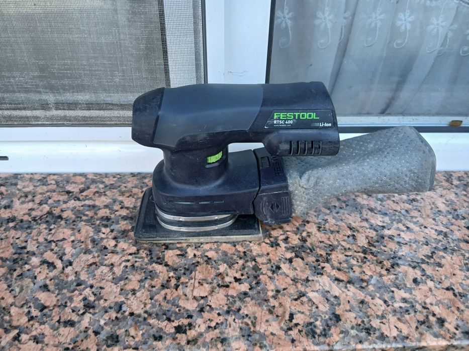 Шлайф вибрационен акумулаторен FESTOOL RTSC 400