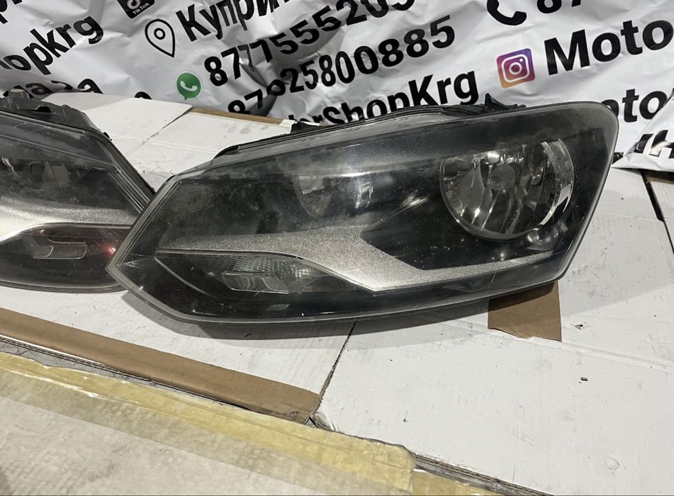 Фары передние фольксваген поло
