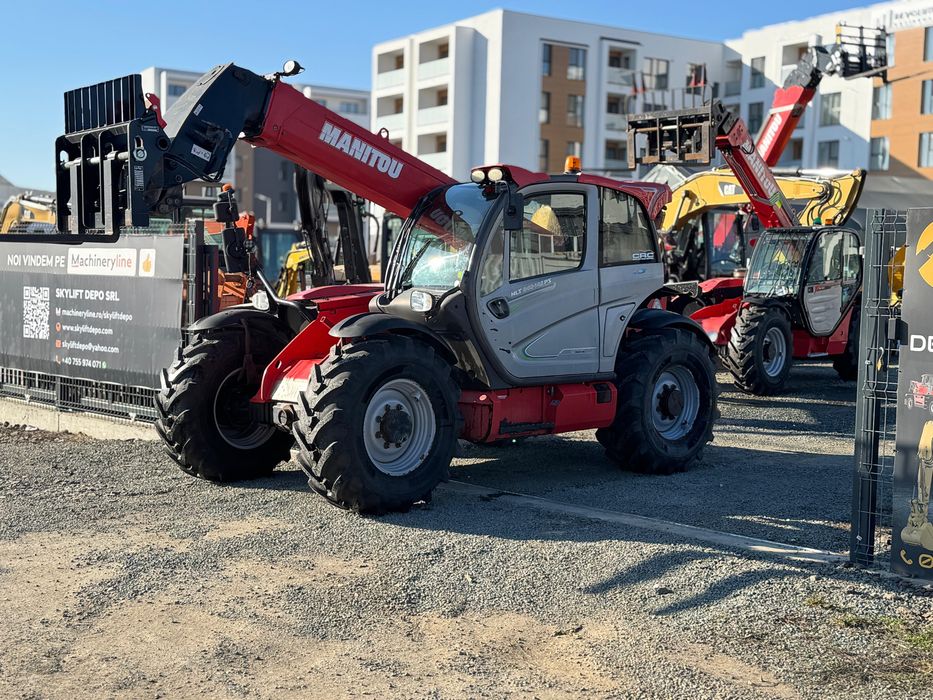 Manitou  MLT 840  145 cai an 2017 anvelope noi furci Noi service facut