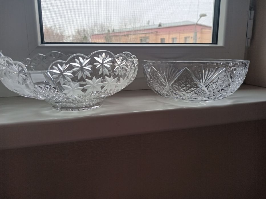 Срочно. хрусталь, лодочки, салатницы,  Советского периода!