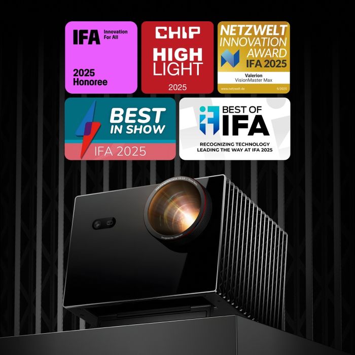 Valerion VisionMaster Max 2025 projector laser Tv проектор премиум