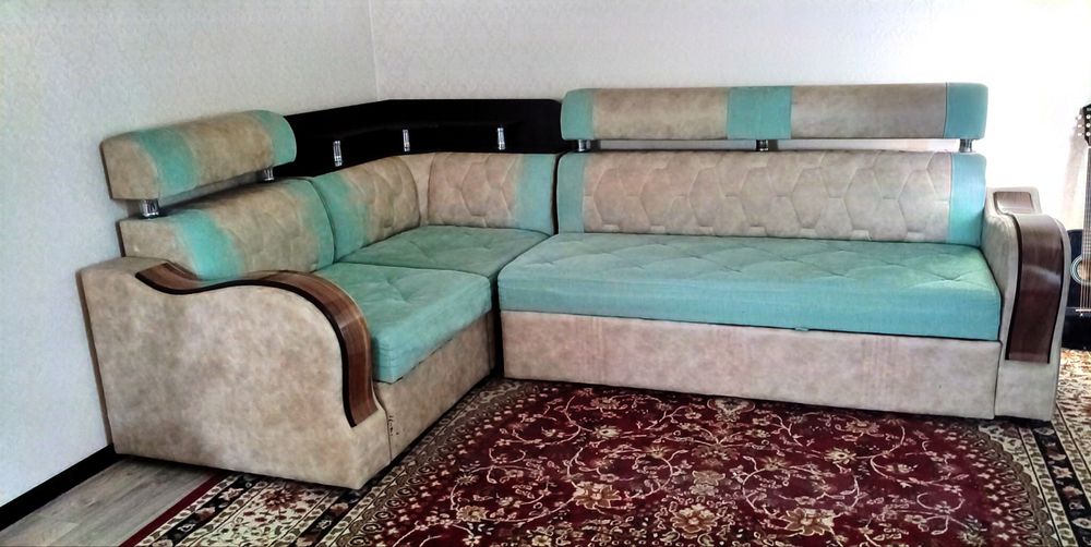 Угловой диван, расскладной