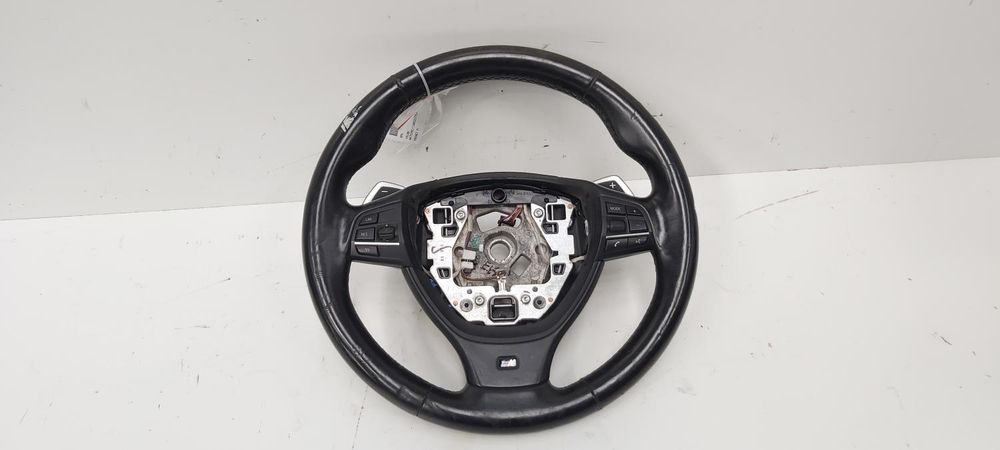 Volan piele cu comenzi si padele, Bmw 5 (F10) piesa originala