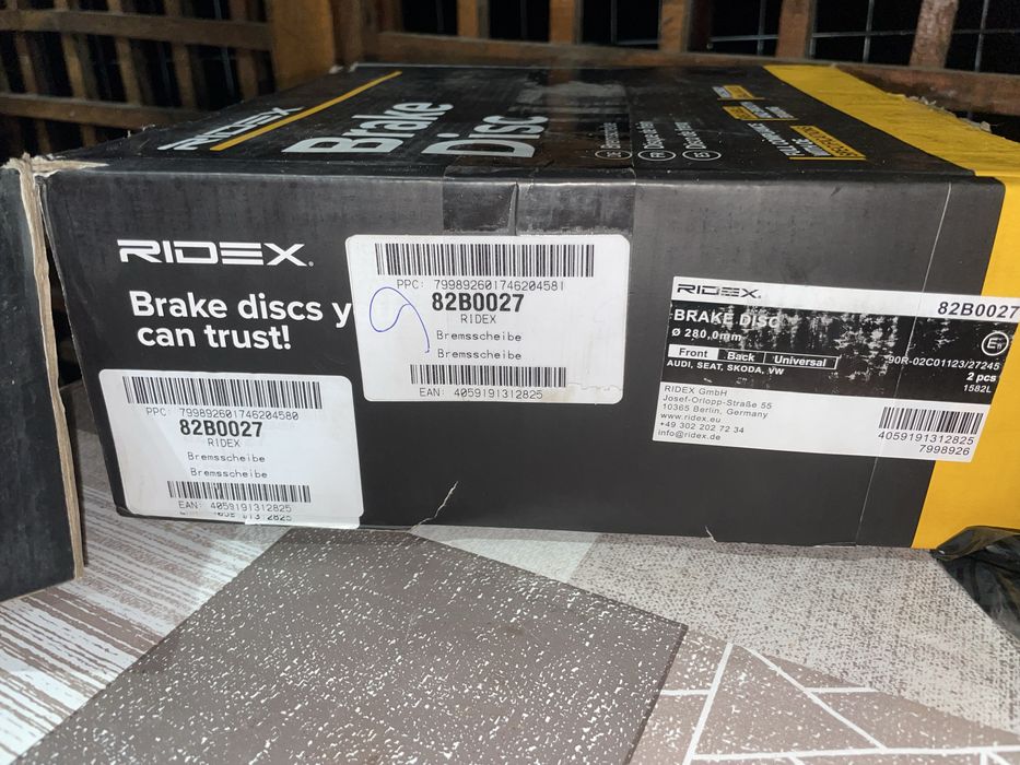 Discuri puntea față VW(Noi) 280.0 mm