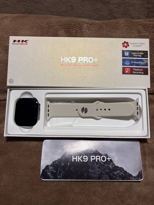 смарт-часы HK9 Pro+ с AMOLED-дисплеем