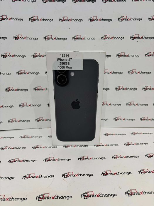 iPhone 17 Black 256GB Neverlocked NOU cutie sigilata 49214