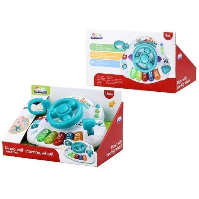 Jucarie interactiva Volan pentru Bebelusi, KOMAZI®