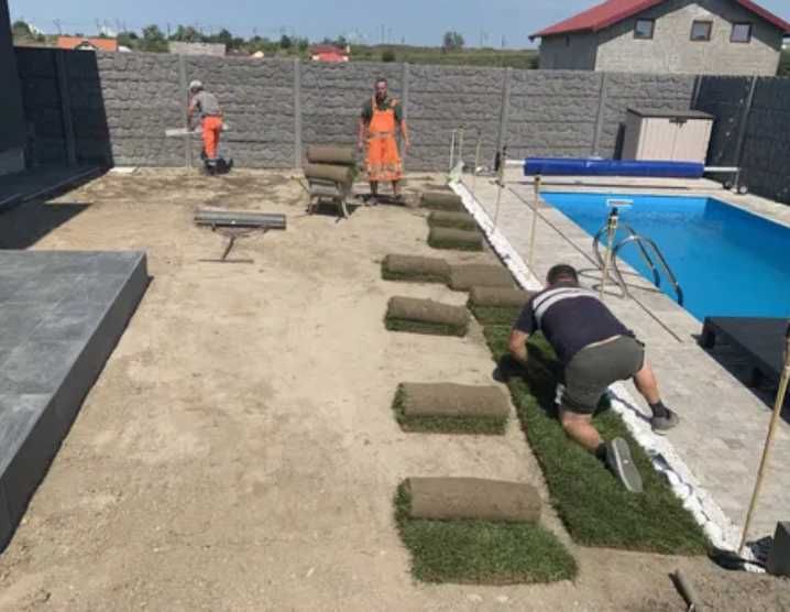 Gazon rulou Sisteme de Irigare si Insamantare