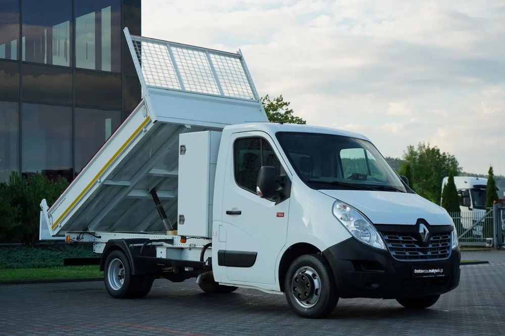 Renault MASTER / BASCULATOR SPATE / 3 LOCURI / DOUĂ TRANSMISII / MANUALĂ / IMPORTATĂ /