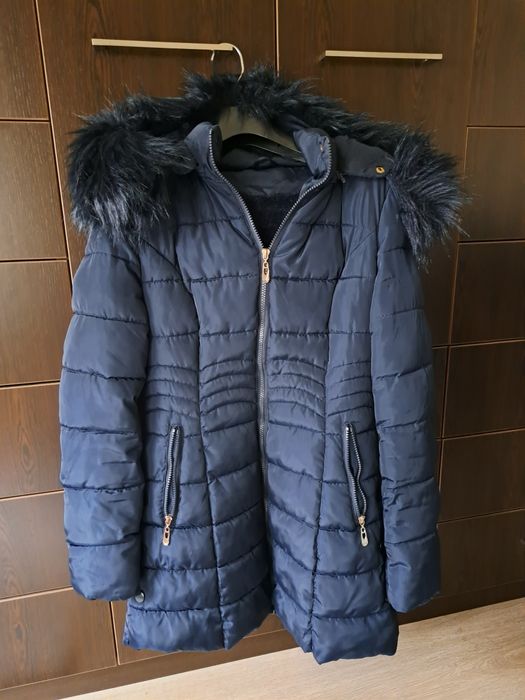 Дамско зимно дълго яке