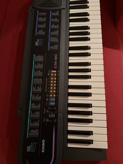 Vand orga Casio CTK-80 cu stativ