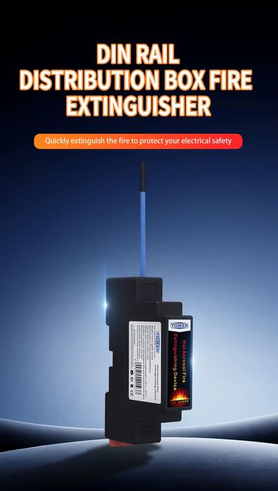 Аерозолен пожарогасител, 1P CO2 N2, за ел.табла