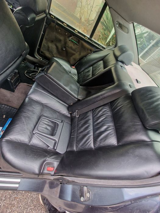 Задна кожена седалка за е34 седан