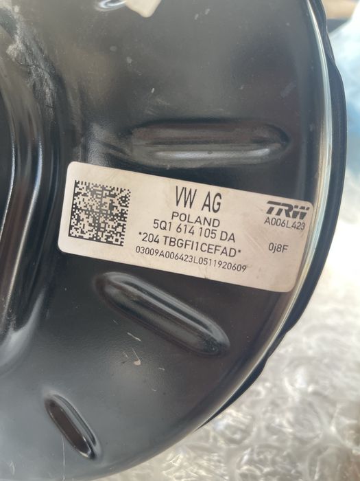 amplificare frana tulumba servofrana originala trw 5Q1614105DA noua