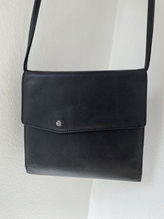 Малка многофункционална чанта от естествена кожа