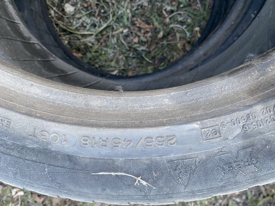 Авто резина на 18. 255/45 Мишлен