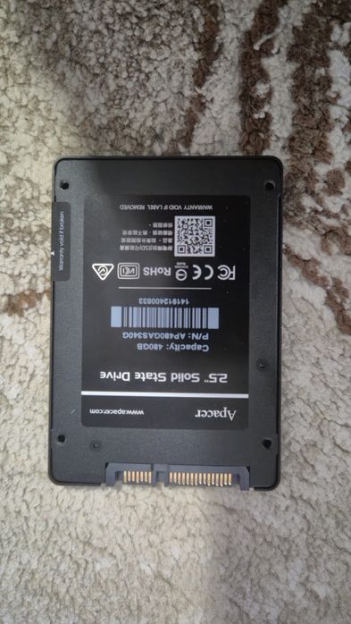 Ssd Apacer Panther As340 480Гб