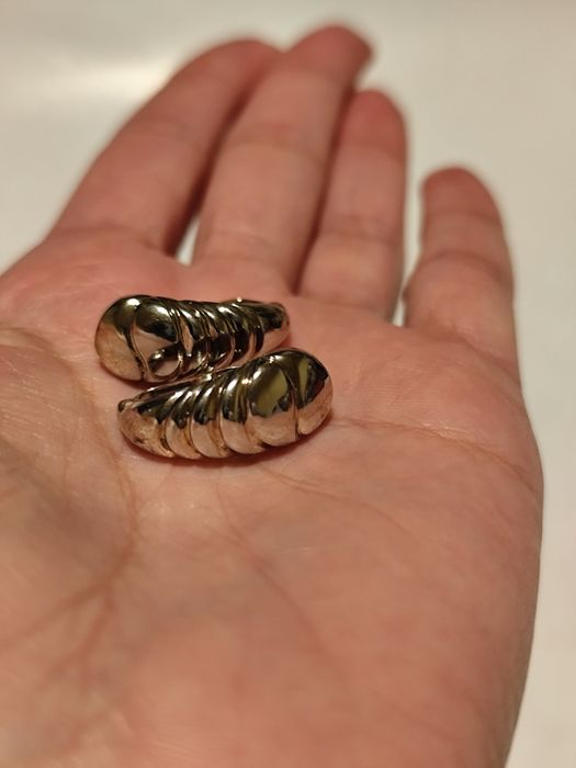 Масивни сребърни обеци