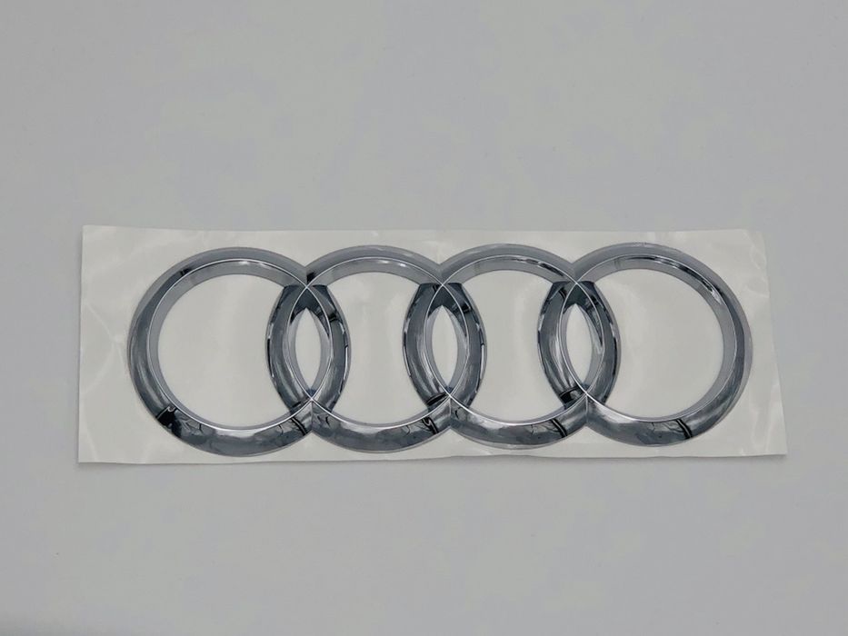 Emblema Audi spate 215 mm crom