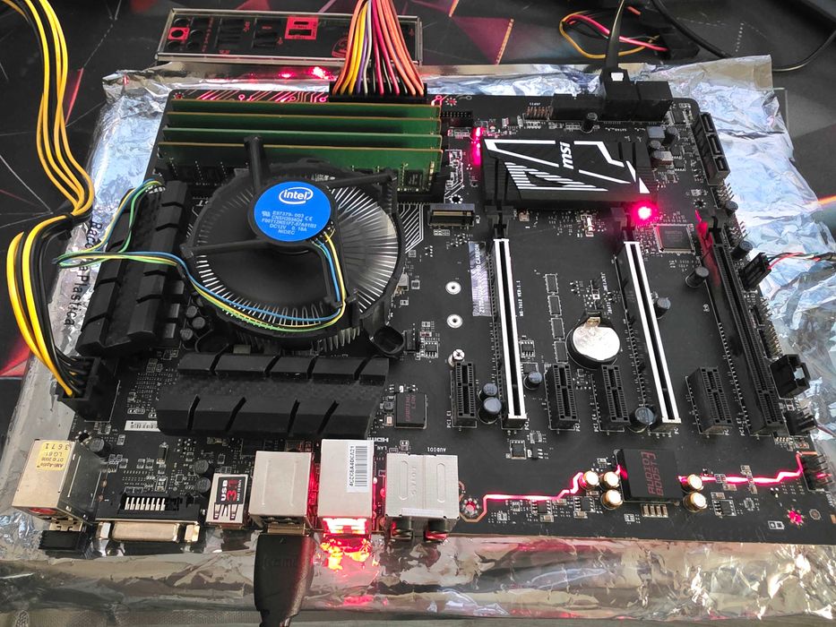 Kit gaming  Intel i7-6700 + MSI Z170-A Gaming PRO Carbon + 16GB