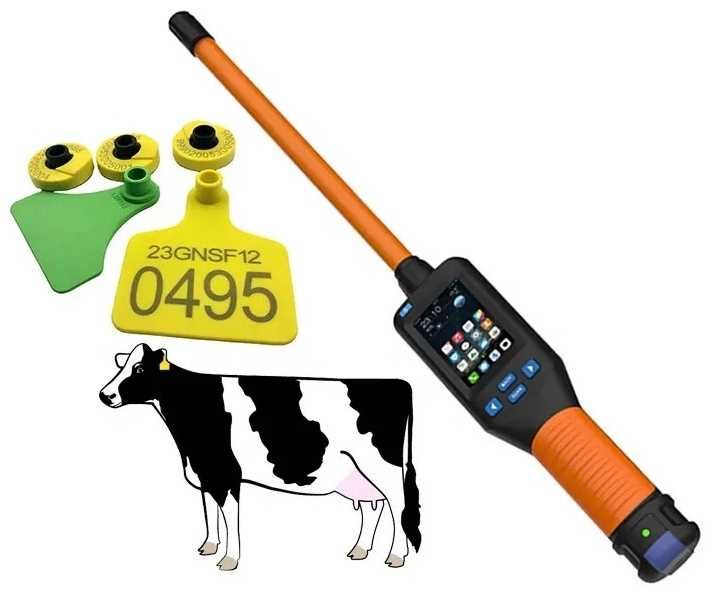 Сканер чипов и ушных бирок для всех видов животных Bai-Bala