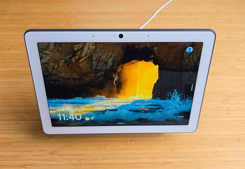 Google Nest Hub Max колонка с таблет - Черен