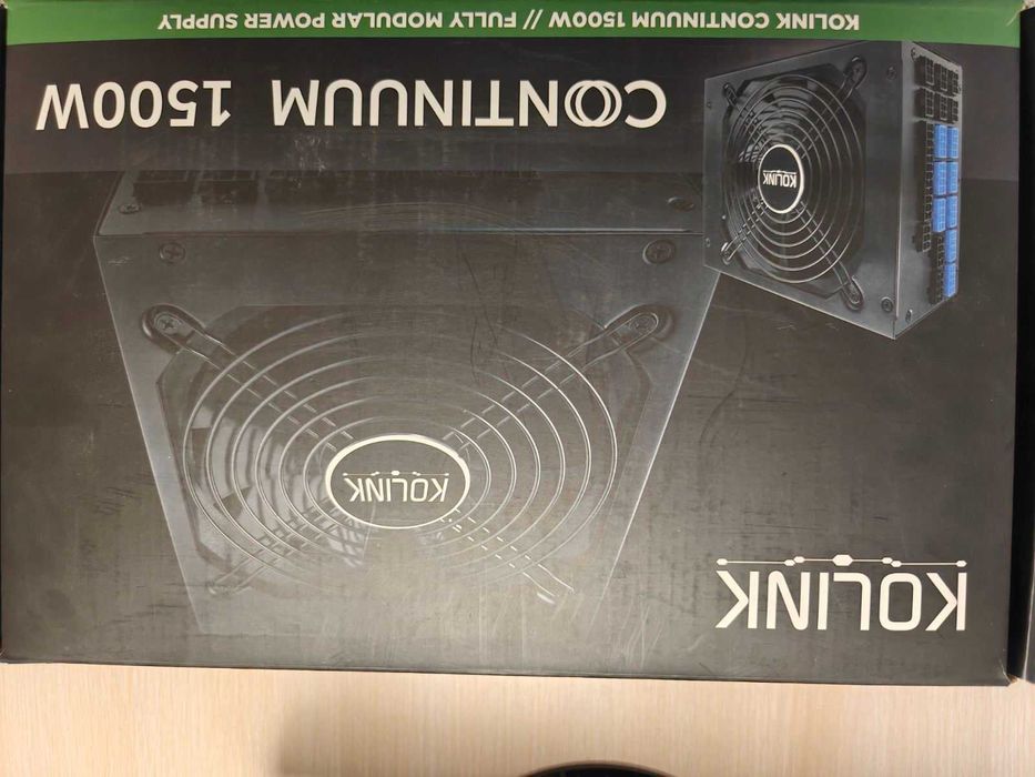 Компютърно захранване Kolink Continuum 1500W Platinum