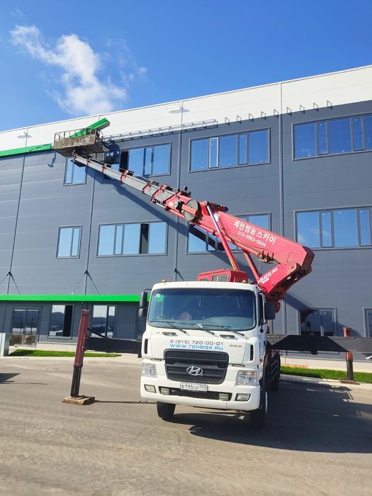 Avtovishka xizmatlari, услуги автовышки 20-75 метр