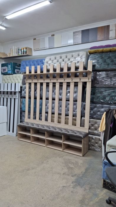 Прихожие. Обувница пуфик. Вешалка. Банкетка в прихожую. Комод. Пуф.