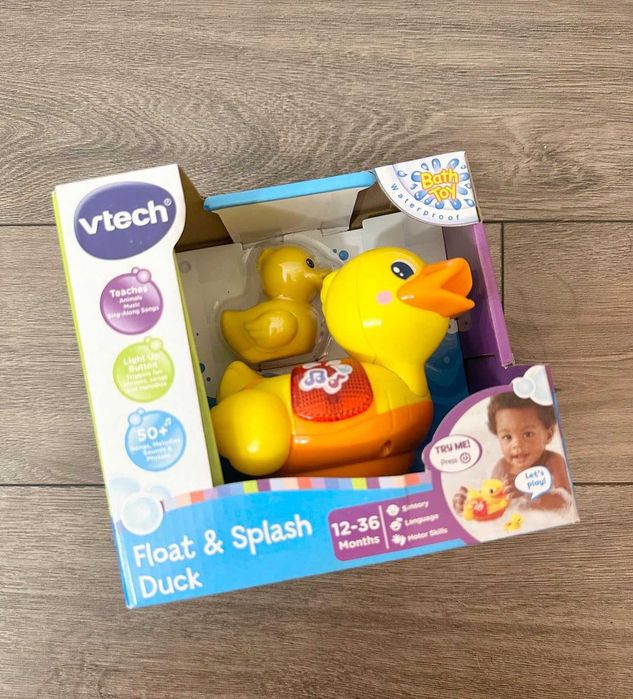 VTech Пате сензорна играчка за вана с музика и светлини за малки деца