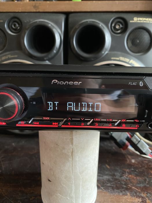 Pioneer mvh-s320bt -НОВ МОДЕЛ - BLUETOOTH, USB, Aux - авто радио cd сд