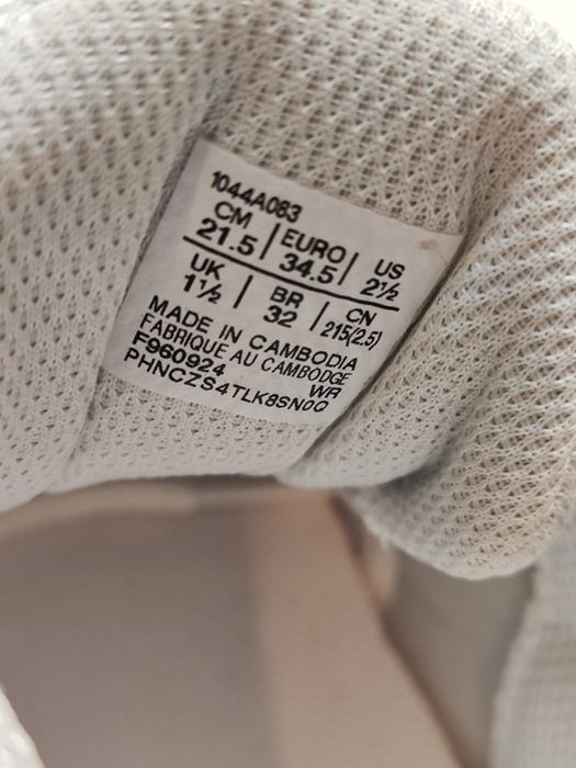 Теннисные кроссовки для девочек