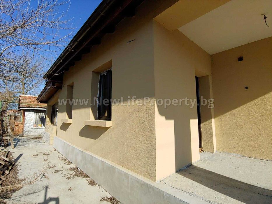 Нова едноетажна жилищна сграда в село Тръстиково, област Бургас,