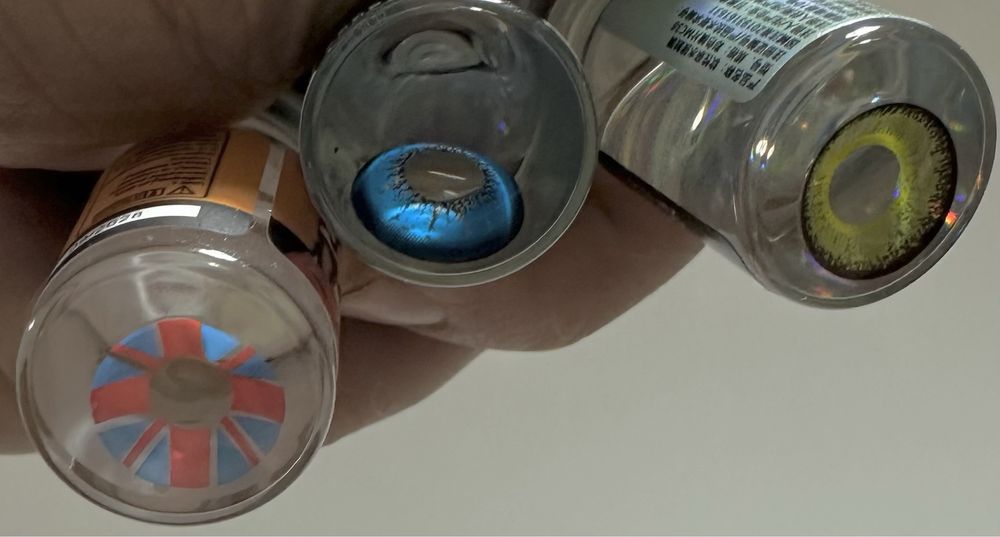 Цветные контактные линзы