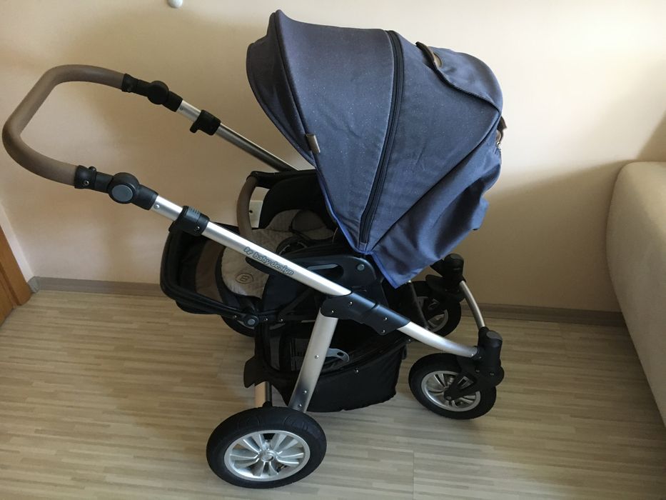 Детска количка 3 в 1 Baby Design Dotty Denim