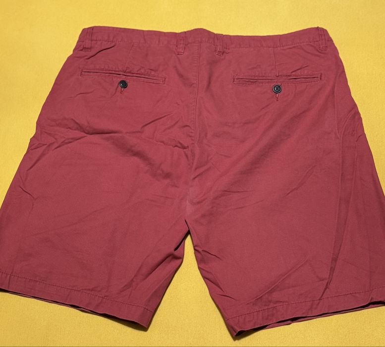Pantaloni Scurți Chino H&M L.O.G.G | Burgundy Red | Relax Fit | Mărimea 36 (L fit)