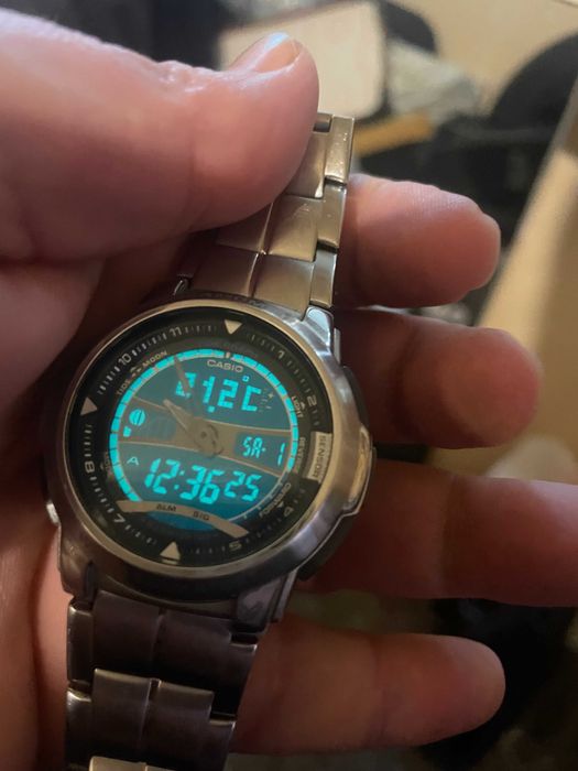 Часовник Casio Outgear AQF-101WD-1BV , Термометър
