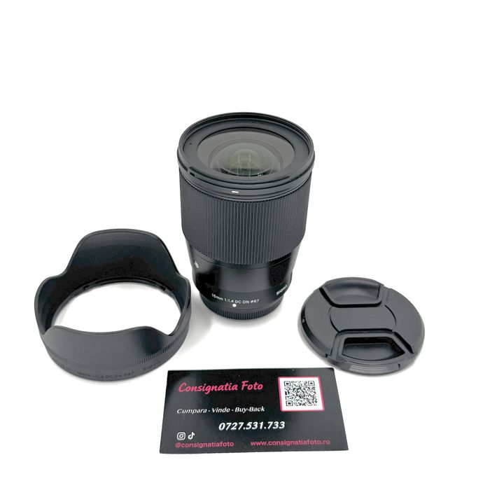 Sigma 16mm F1.4 DC DN Contemporary Montura FujiFilm X