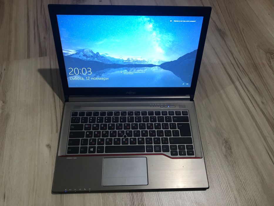 Fujitsu Lifebook E744  “14” I5-4310M RAM 12GB DDR3 SSD 120GB Camera